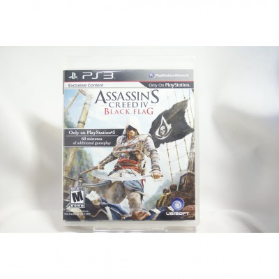 二手 美版 SONY PS3 刺客教條 4：黑旗 ASSASSINS CREED IV BLACK FLAG