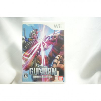 二手 純日版 任天堂 Wii 機動戰士鋼彈 MS 戰線 0079