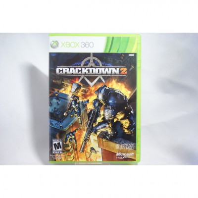 二手 美版 XBOX 360 除暴戰警 2 CRACKDOWN 2 中文字幕