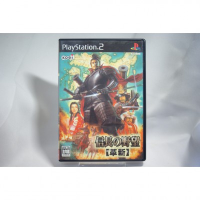 二手 純日版 SONY PS2 信長之野望 革新