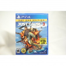二手 美版 SONY PS4 正當防衛 3 DAY ONE EDITION