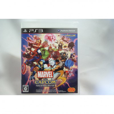 二手 純日版 SONY PS3 Marvel vs. Capcom 3：兩個世界的命運