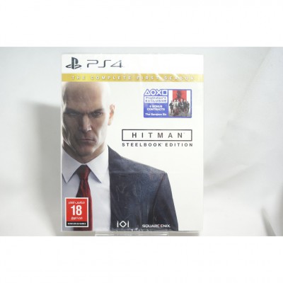 全新 歐版 SONY PS4 刺客任務 鐵盒版 Hitman Steelbook Edition