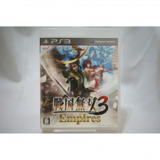 二手 純日版 SONY PS3 戰國無雙 3 Empires PlayStation3
