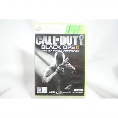 二手 純日版 XBOX 360 決勝時刻：黑色行動 2 Call of Duty