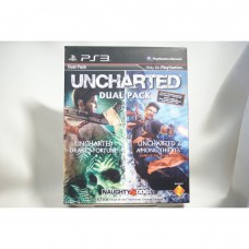 二手 亞版 SONY PS3 秘境探險 1+2 中文版合輯 Uncharted Dual Pack