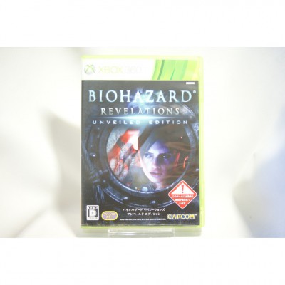 二手 純日版 XBOX 360 惡靈古堡：啟示 UE 版