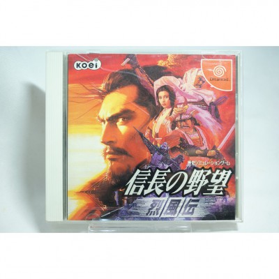 二手 純日版 SEGA Dreamcast DC 信長之野望 烈風傳