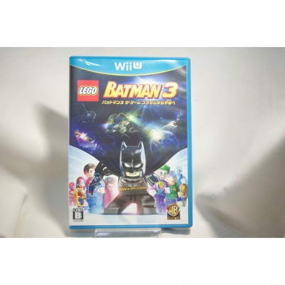 二手 純日版 任天堂 Wii U WiiU 樂高蝙蝠俠 3：飛越高譚市