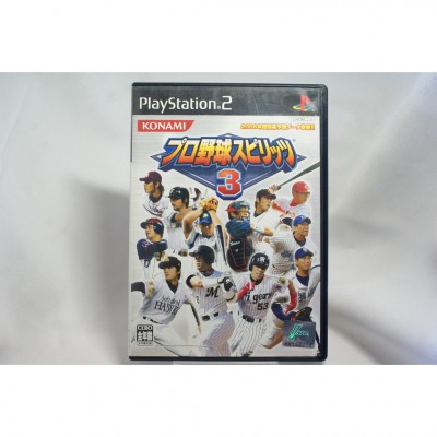 二手 純日版 SONY PS2 職棒野球魂 3