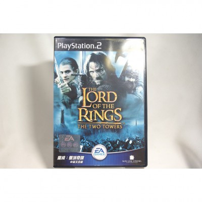 二手 亞版 SONY PS2 魔戒二部曲：雙城奇謀 中英合版