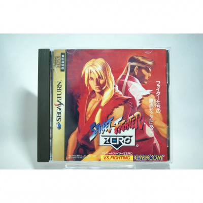 二手 純日版 SEGA Saturn SS 快打旋風 ZERO