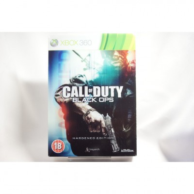 二手 歐版 XBOX 360 決勝時刻：黑色行動 HARDENED EDITION