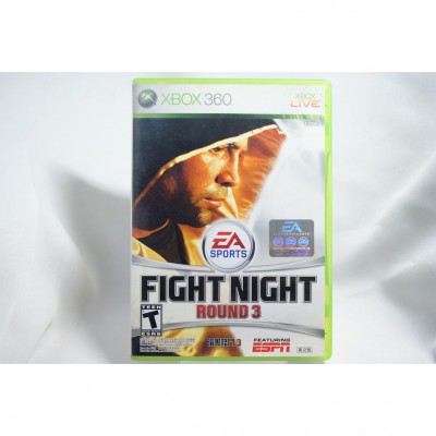 二手 亞版 XBOX 360 暗黑格鬥 FIGHT NIGHT ROUND 3