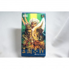 二手 純日版 SFC 三國志 4