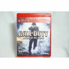二手 美版 SONY PS3 決勝時刻：戰爭世界 Call of Duty:WORLD AT WAR