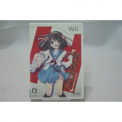 二手 純日版 任天堂 Wii 涼宮春日的激動