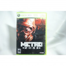 二手 美版 XBOX 360 戰慄深隧 METRO 2033