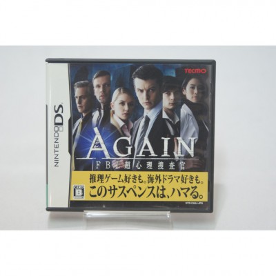 二手 純日版 任天堂 DS NDS Again FBI 超能力探員