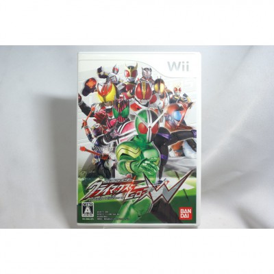 二手 純日版 任天堂 Wii 假面騎士 巔峰英雄 W