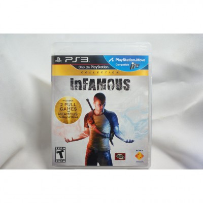 二手 美版 SONY PS3 惡名昭彰 合輯 INFAMOUS COLLECTION