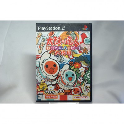 二手 純日版 SONY PS2 太鼓之達人 熱鬧歡樂六代目