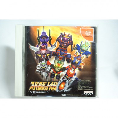二手 純日版 SEGA Dreamcast DC 超級機器人大戰 α
