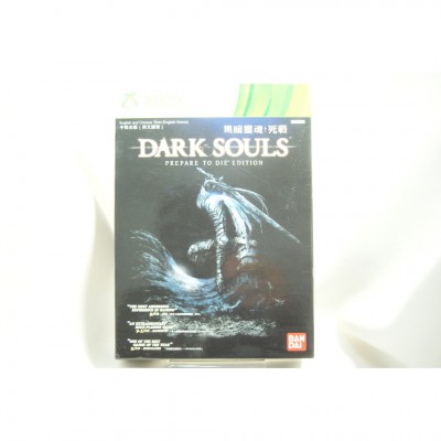二手 亞版 XBOX 360 黑暗靈魂：死戰 中文版 限定版 DARK SOULS PREPARE TO DIE