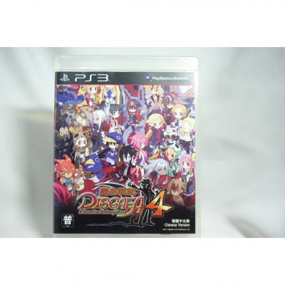 二手 亞版 SONY PS3 魔界戰記 4 中文版