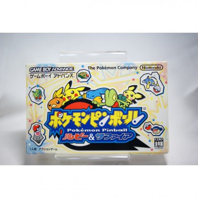 二手 純日版 任天堂 GBA GameBoy Advance 神奇寶貝彈珠台：紅寶石＆藍寶石