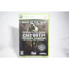 二手 純日版 XBOX 360 決勝時刻 4：現代戰爭 Call of Duty 4