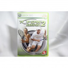 二手 亞版 XBOX 360 職業網球大聯盟 2 TOP SPIN 2