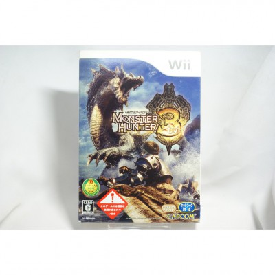 二手 任天堂 Wii 純日版 魔物獵人 3