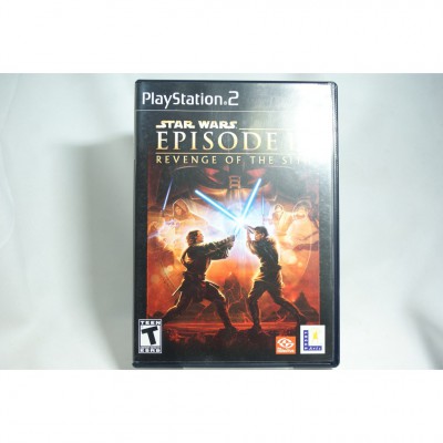 二手 美版 SONY PS2 星際大戰三部曲：西斯大帝的復仇  STAR WARS EPISODE III