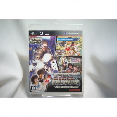 二手 純日版 SONY PS3 火線危機 烈火風暴 Big 3 Gun Shooting