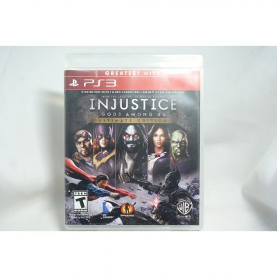 二手 美版 SONY PS3 超級英雄：武力對決 終極版 INJUSTICE
