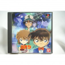 二手 純日版 SONY PS PS1 名偵探柯南 -三人的名推理-