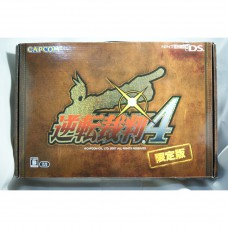 二手 純日版 任天堂 DS NDS 逆轉裁判 4 限定版