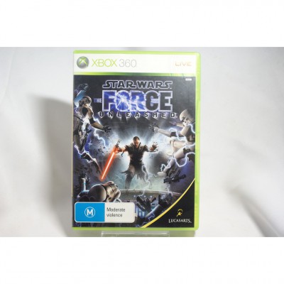 二手 澳洲版 XBOX 360 星際大戰：原力對決 STAR WARS:THE FORCE UNLEASHED