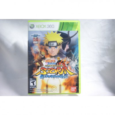 二手 美版 XBOX 360 火影忍者  疾風傳：終極風暴世代 Naruto Shippuden