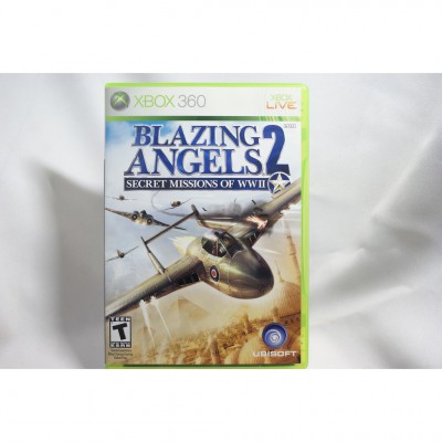 二手 美版 XBOX 360 熾焰天使 2：秘密任務 BLAZING ANGELS 2