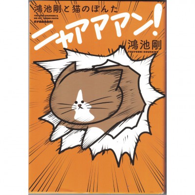 二手日語原文書 貓皇在上之貓奴被虐日記  01 全彩 鴻池剛 日語學習 (鴻池剛と猫のぽんた　ニャアアアン！)