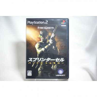 二手 純日版 SONY PS2 縱橫諜海 SPLINTER CELL Pandora Tomorrow