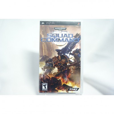 二手 美版 SONY PSP 戰鎚：戰地指揮官 SQUAD COMMAND