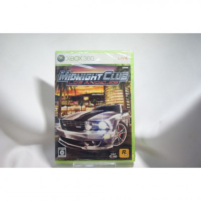 全新 純日版 XBOX 360 灣岸 4：洛杉磯 MIDNIGHT CLUB:LOS ANGELES
