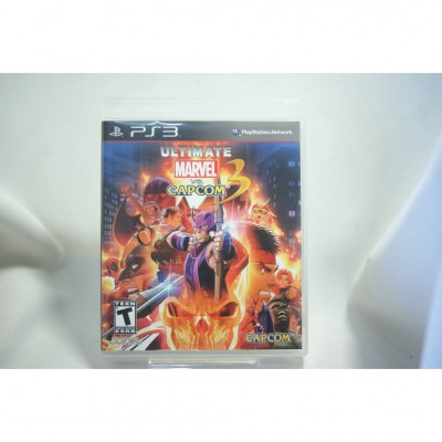 二手 美版 SONY PS3 Ultimate  Marvel  vs .  Capcom  3