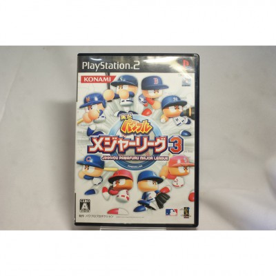 二手 純日版 SONY PS2 實況野球大聯盟 3