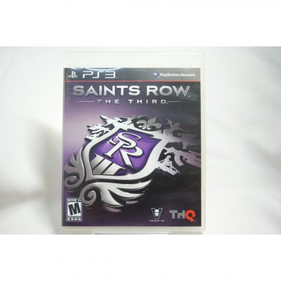 二手 美版 SONY PS3 黑街聖徒 3 Saints Row The Third