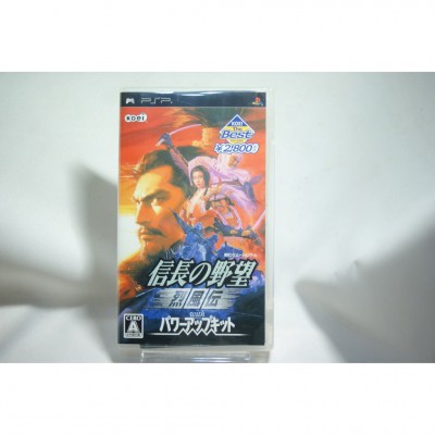二手 純日版 SONY PSP 信長之野望 烈風傳 with 威力加強版 BEST版