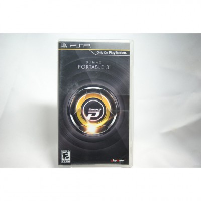 二手 美版 SONY PSP DJMax Portable 3